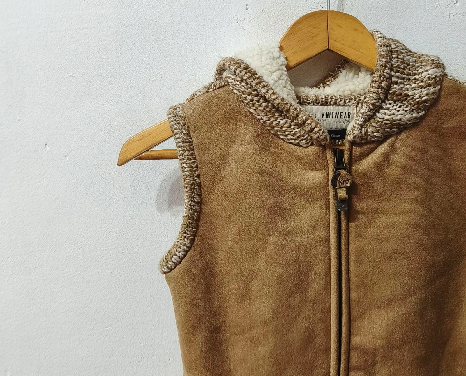 Bershka beige vest women Size S – photo 5